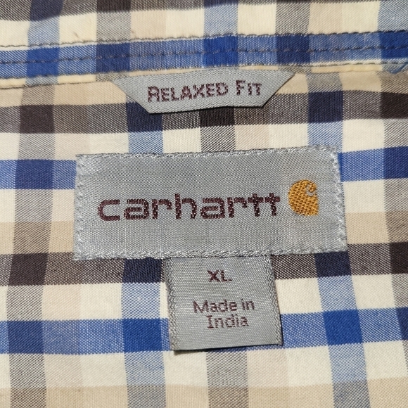 Carhartt XL Men's button down short sleeve - Picture 4 of 4